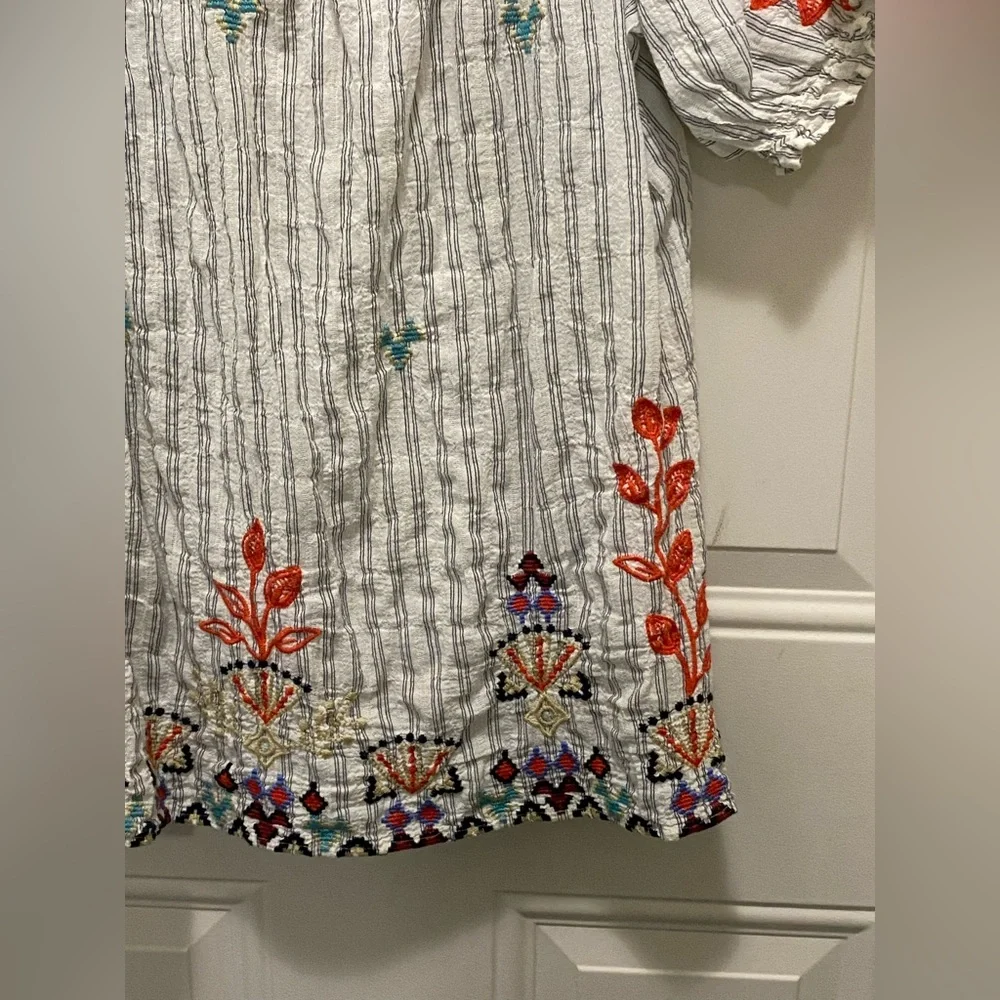 Johnny Was Workshop Peasant Top - Picture 5 of 14